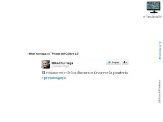 @EduardoPradanos

#TransSocialTV

@TransSocialTV

 