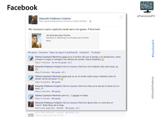 @EduardoPradanos

#TransSocialTV

Facebook
@TransSocialTV

 