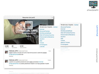 @EduardoPradanos

#TransSocialTV

@TransSocialTV

 