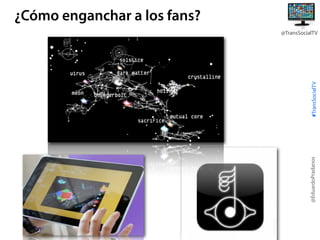 ¿Cómo enganchar a los fans?

@EduardoPradanos

#TransSocialTV

@TransSocialTV

 