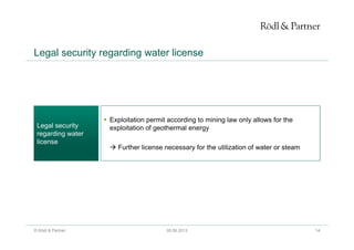 Geothermal Energy Comparison Of Regulatory Framework Germany Italy