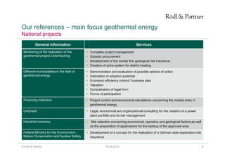 Geothermal Energy Comparison Of Regulatory Framework Germany Italy