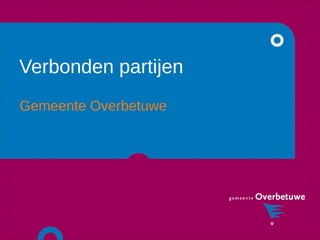 Verbonden partijen
Gemeente Overbetuwe
 