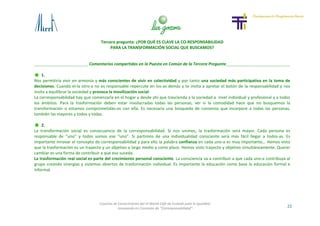 Cosecha de Conocimiento VI Word Cafe de Euskadi para la Igualdad Slide 22