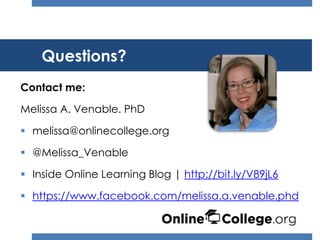 Strategic Social Networking for the Online Instructor