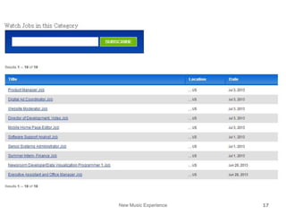 New Music Experience 17
 