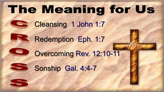 130714 The Meaning Of The Cross 1 Corinthians 2 1-5 Abridged