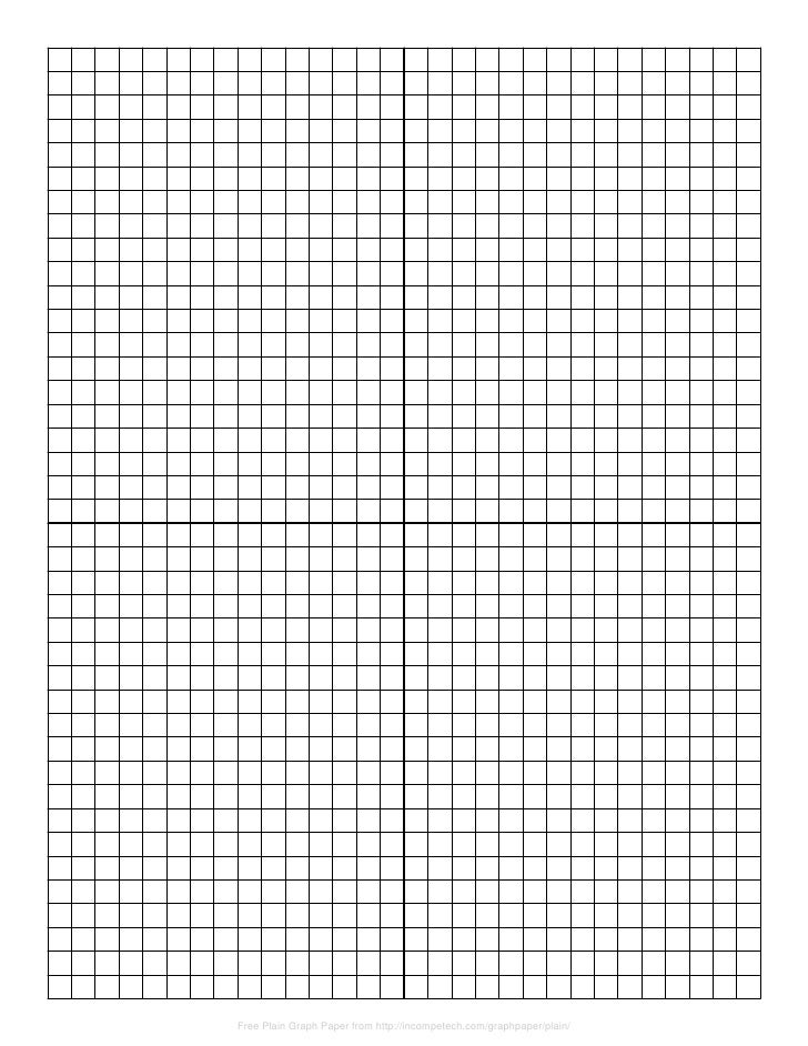plain graph paper template