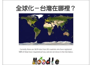 全球化－台灣在哪裡？
全球化 台灣在哪裡？
 
