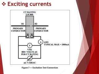 Current Transformer Bell Ringer Testing TESTING AND COMMISSIONING OF ELECTRICAL EQUIPMENTS. TESTING OF CURRENT ...