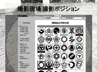 撮影現場 撮影ポジション
 