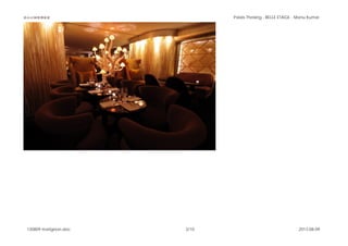 BAUWERKE Palais Theising - BELLE ETAGE - Manu Kumar
130809 matignon.doc 3/10 2013-08-09
 