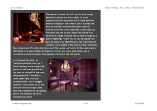 BAUWERKE Palais Theising - BELLE ETAGE - Manu Kumar
130809 matignon.doc 9/10 2013-08-09
 