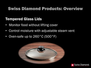Swiss Diamond 14 Tempered Glass Lid
