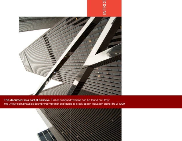 Stock options ifrs