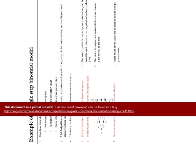 Stock options under ifrs