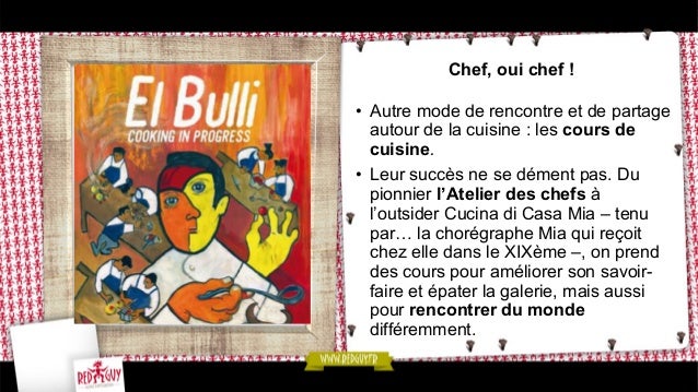 La cuisine, réseau social