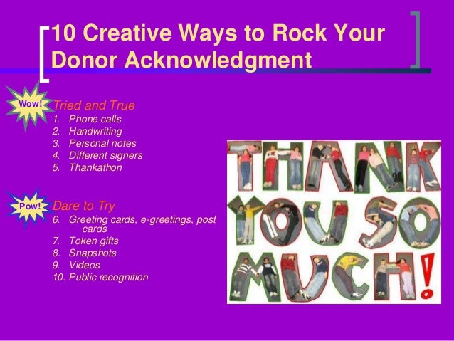 improving donor retention how creative thank you s and cultivating a