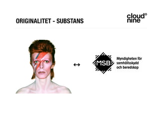ORIGINALITET - SUBSTANS 
 

çè
 