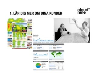 1. LÄR DIG MER OM DINA KUNDER
 