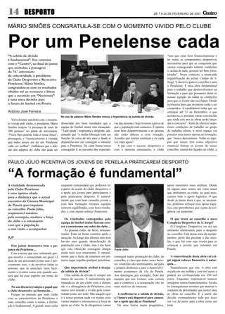 O Centro - n.º 20 – 07.02.2007