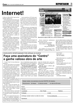 O Centro - n.º 20 – 07.02.2007