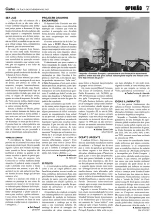 O Centro - n.º 20 – 07.02.2007