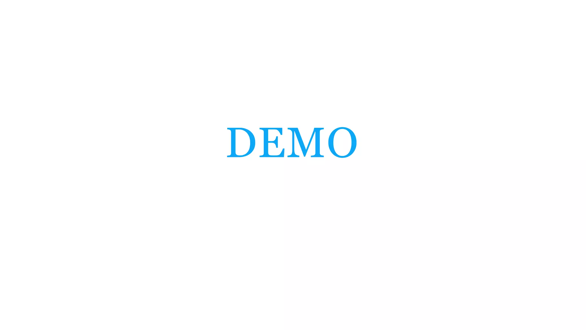 DEMO
 