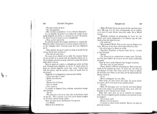 248 !Efisa6et(x ‘Waugfitan j Aşteaptâ-mă 249
- N u asta voiam să spun.
- N u, dar gândeai.
- Păi, norm al că gândeam . S u n t o fem eie deşteaptă.
C u u n zâm bet, îşi atinse uşor m âna de coapsa ei şi-şi
apăsă degetele de şoldul ei, creând u n p u n ct de presiu­
ne. Kate chicoti şi încercă să se îndepărteze.
-B in e , ai fost avertizată.
îşi plim bă buzele de-a lungul pieptului ei, înspre gât.
M âinile calde îi alunecară în sus de-a lungul corpului ei,
ca să-i m ângâie sânii. D o rin ţa puse d in n o u stăpânire
pe el.
- Eşti nesătul, ştii asta.7îi şopti în tim p ce buzele lui îşi
croiau d rum spre urechea ei.
- D ar Intr-un sens bun.
N u p u tu să se abţină să n u râdă. N u avusese habar
că era posibil să se sim tă atât de relaxată alături de el.
N u se aştepta să sim tă aceeaşi căldură în piept de fiecare
dată când o săruta.
Ryan se aşeză pe o parte, o m ângâie jje um ăr, pe b raţ
şi-şi în trepătrunse degetele cu ale ei. îi ridică m âna la
gură şi-i sărută degetele un u l câte unul. G estul ăsta
atât de plăcut, atât de tan d ru o făcu să sim tă fiori în
to t trupul.
D egetele ei îi m ângâiară cicatricea d in barbă.
- C u m te-ai ales cu asta?
- M itch mi-a făcut-o.
- C um ?
-N e-am luat la bătaie.
- D in ce cauză?
- D in cauza ta.
îi urm ări cu degetul linia curbată, sim ţindu-i m argi­
nea întărită.
- D e ce?
- N u prea ştiu cum să zic asta, dar, în facultate, eram
u n soi de... Făcu o pauză, ca şi cum s-ar fi sim ţit stinghe­
rit. Ei bine, aveam m ulte iubite.
Kate nu pu tu să n u zâm bească. U n sportiv'.
- C a M itch.
Râse şi el la rân d u l lui.
- M da. Probabil de-aia am ajuns să fim aşa b u n i prie­
teni. M ă rog, noi doi abia începuserăm să ne vedem ,
şi ai venit la u n u l d in tre m eciurile mele. Eu şi M itch
jucam ...
-B aseball, term ină ea propoziţia în locul lui. Iar
M itch ne-a văzut îm preună şi s-a în fu riat aşa de tare,
încât a fost d at afară d in joc.
- D e unde ştii?
- Mi-a povestit M itch. D ar nu mi-a spus şi despre cica­
trice. Mi-a zis că te-a lovit când ieşeai dintr-un club.
U n colţ al gurii lui Ryan se curbă.
-A şa deci. D oam ne, ce furios a fost. Iar tu... tu erai
şi m ai furioasă.
-Serios?
- Da. Ziceai că ne com portăm ca nişte copii. De fapt,
n-a fost prea diferit de ce ne-ai zis ieri după conferinţa
de presă.
Kate îşi trecu iarăşi degetele de-a lungul cicatricei.
- D e câte copci ai avut nevoie?
- Patru. Ştiam că M itch avea^dreptate. Avea toate m o­
tivele să fie supărat pe m ine. în seara aia, am venit să
m ă despart de tine. D ar te-am privit în tim p ce stăteai
pe veranda casei frăţiei şi am văzut cât de îngrijorată erai
pen tru m ine şi...
- Şi ce?
- M-am îndrăgostit de tine. Rău.
Kate sim ţi că-i sare inim a d in piept. îşi putea în ch i­
pui scena. A r fi vrut do ar să şi-o poată am inti,
- Serios?
- M da. Pe deasupra, nici n-a fost de real folos faptul
că m-ai dus înapoi la ap artam en tu l m eu, m-ai iubit ne­
buneşte şi mi-ai săru tat toate rănile.
Kaţe râse, apoi privi în jos la m âinile lor îm preu­
nate. îşi trecu degetele peste verigheta d in platină cu aur
pe m argini.
- De ce porţi asta?
- P entru că su n t însurat.
- O p u rtai şi când ne-am întâlnit. A tunci nu ştiai că
încă eşti însurat.
 