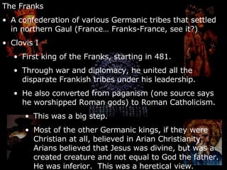 13.1 - Germanic Kingdoms Unite Under Charlemagne | PPT
