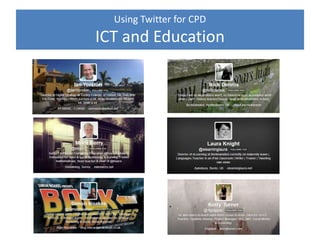 Using Twitter for CPD
Education News and Articles
 