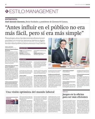 José Antonio Llorente para el diario Gestión