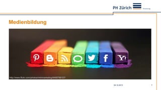 Medienbildung
04.10.2013 7
http://www.flickr.com/photos/mkhmarketing/8468788107/
 