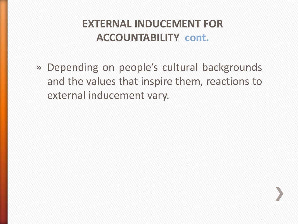 Public Accountability