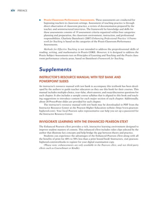 Methods for Effective Teaching: Meeting the Needs of All Students, 8th ...