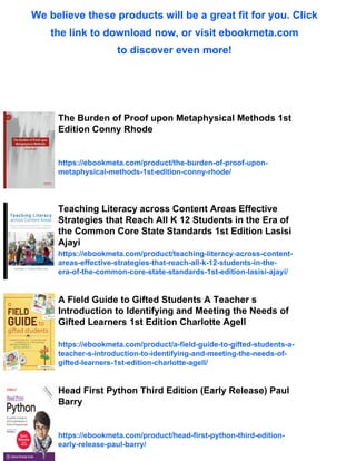 Methods for Effective Teaching: Meeting the Needs of All Students, 8th ...