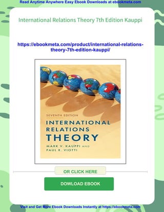 International Relations Theory 7th Edition Kauppi | PDF