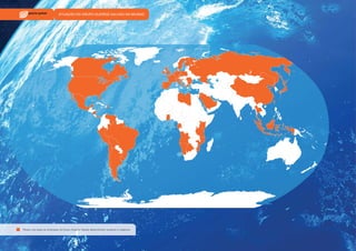 Países nos quais as empresas do Grupo Queiroz Galvão desenvolvem projetos e negócios

 