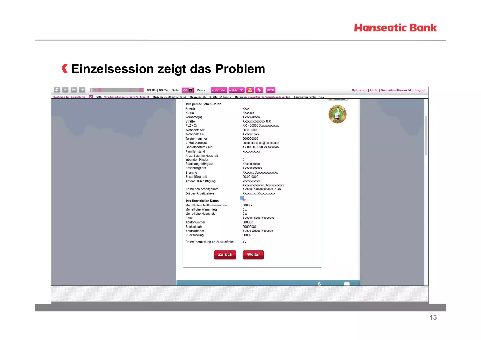 Einzelsession zeigt das Problem

15

 