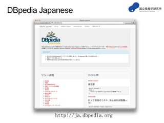 DBpedia Japanese

http://ja.dbpedia.org

 