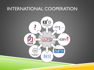 ?
INTERNATIONAL COOPERATION
 