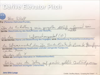 Derive Elevator Pitch

© JensOttoLange.de

62

 