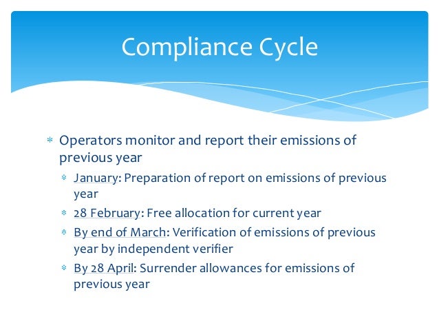 Eu ets cap and trade system