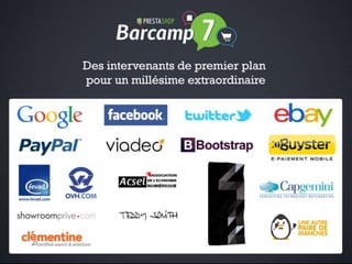 Barcamp PrestaShop 2013 Keynote d'ouverture