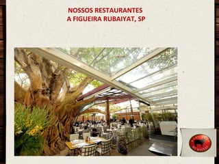 NOSSOS	
  RESTAURANTES	
  
	
  A	
  FIGUEIRA	
  RUBAIYAT,	
  SP	
  

 