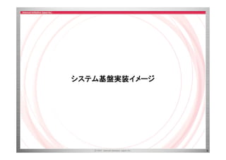 システム基盤実装イメ ジ
システム基盤実装イメージ

5

 