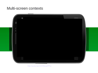 Multi-screen contexts

http://youtu.be/mHrW0owZPFw

 