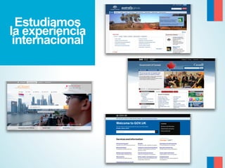 Estudiamos
la experiencia
internacional

 