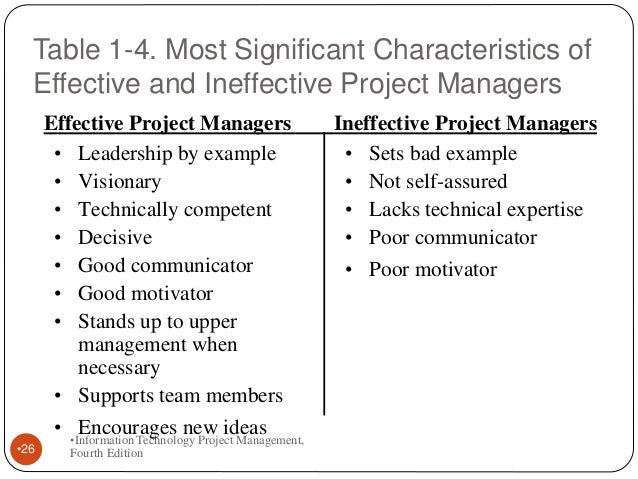 project management presentation example