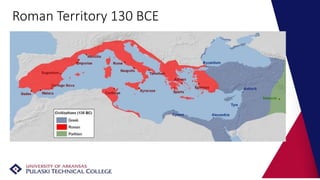 Roman Territory 130 BCE
 